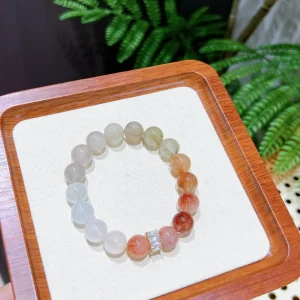 Rainbow Rutilated-Sunset Blush